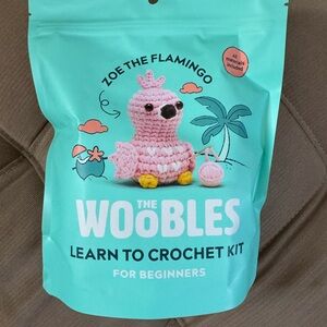 The Woobles Crochet Kit - Zoe the Flamingo